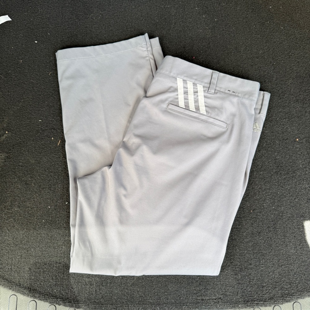 Adidas Men's Gray Chinos #142